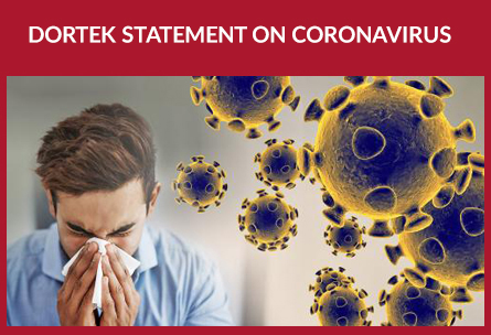 Dortek statement on Coronavirus.