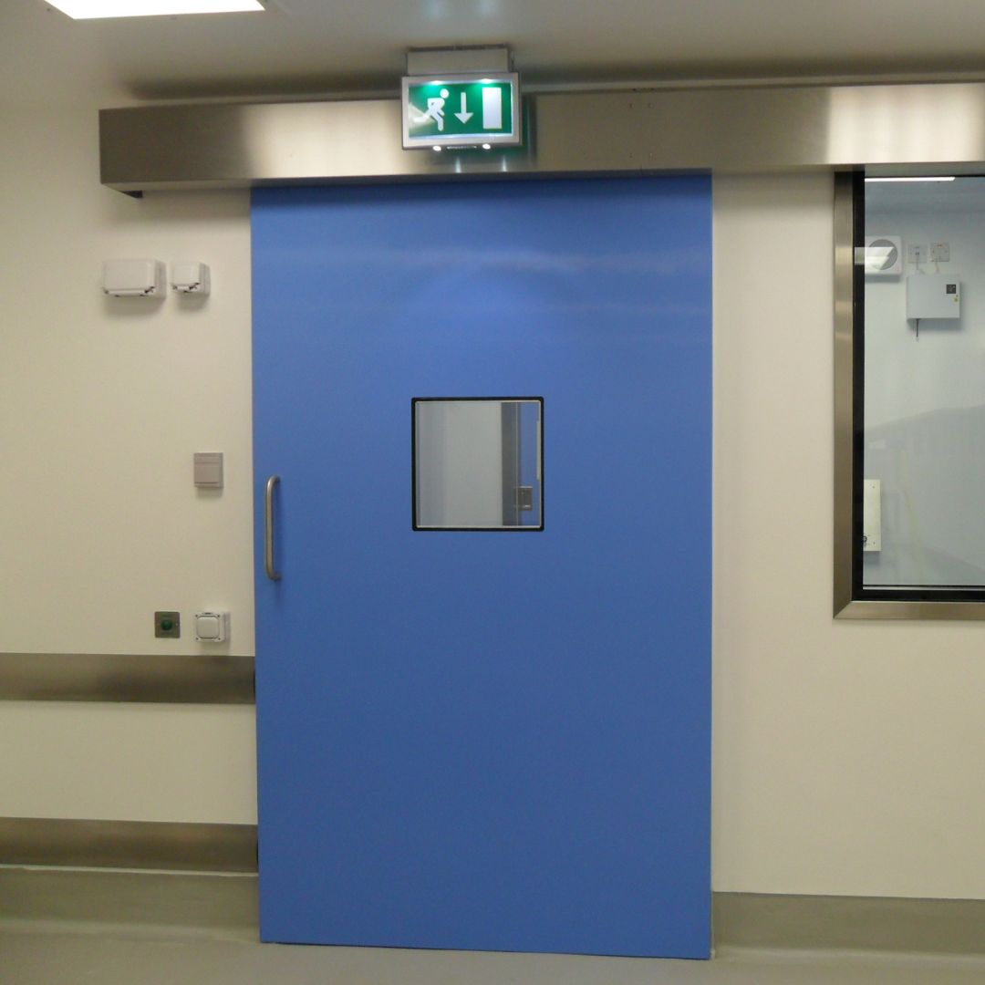 Hygienic GRP Fire Rated Sliding Doors