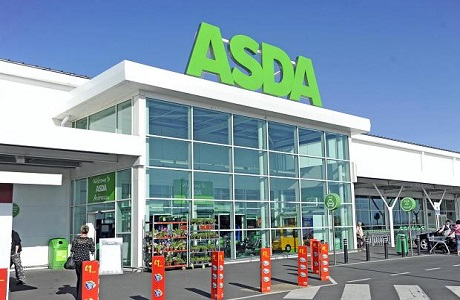 Asda Supermarket, UK exterior.