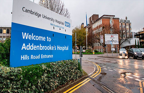 Addenbrookes Hospital, Cambridge UK